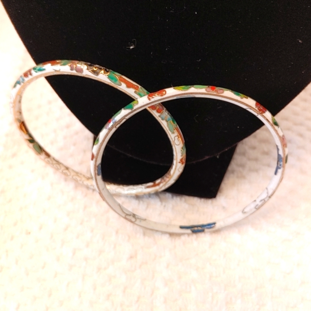 Set Cloisonne Bangles